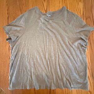 Old Navy Short Sleeve Brown Tee XXL